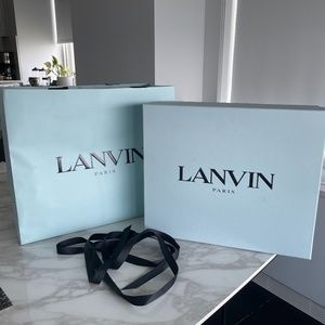 LANVIN Box, Bag and Bow